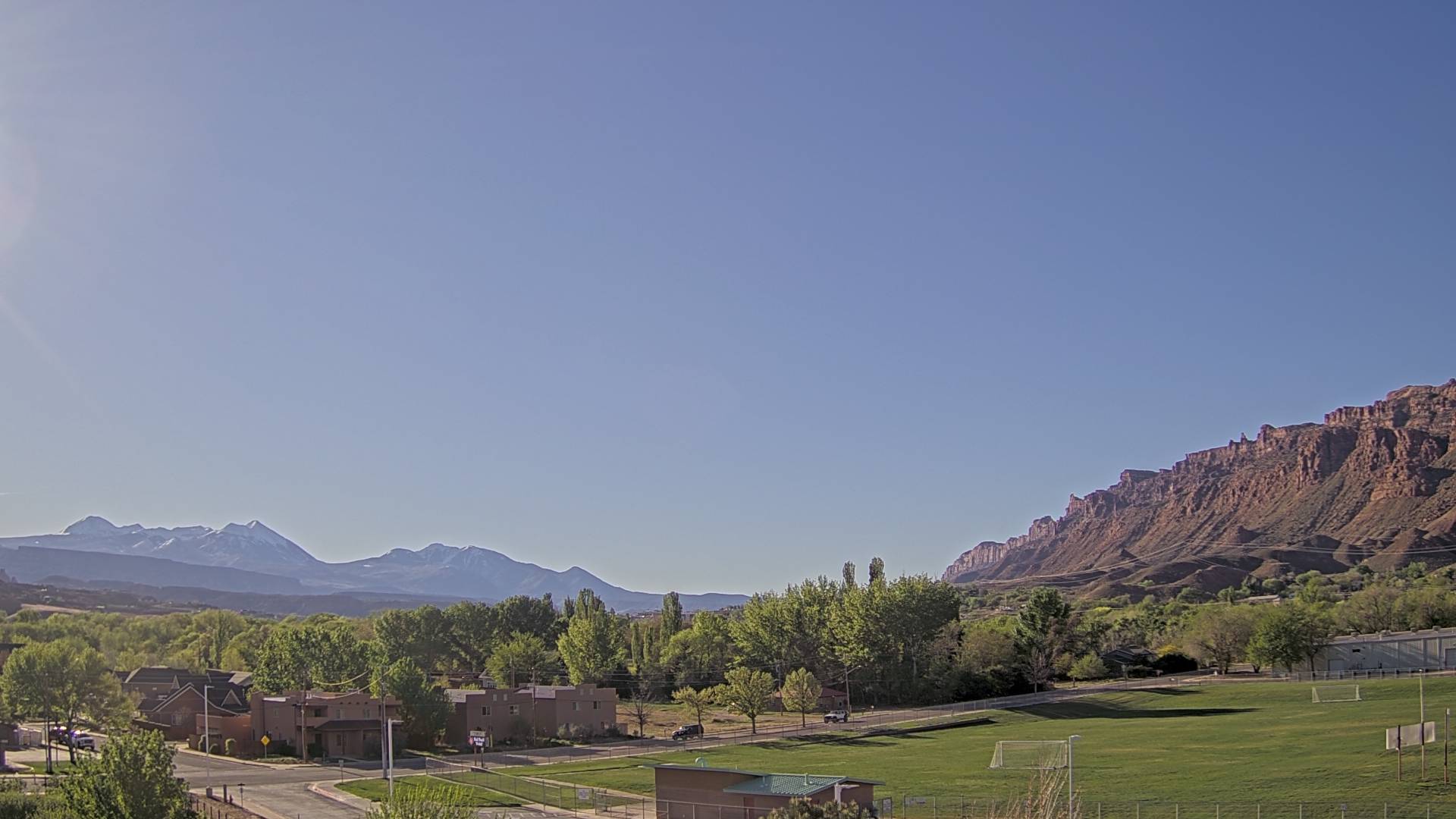 Thumbnail for current weather camera view from Grand County HS in Moab, Utah