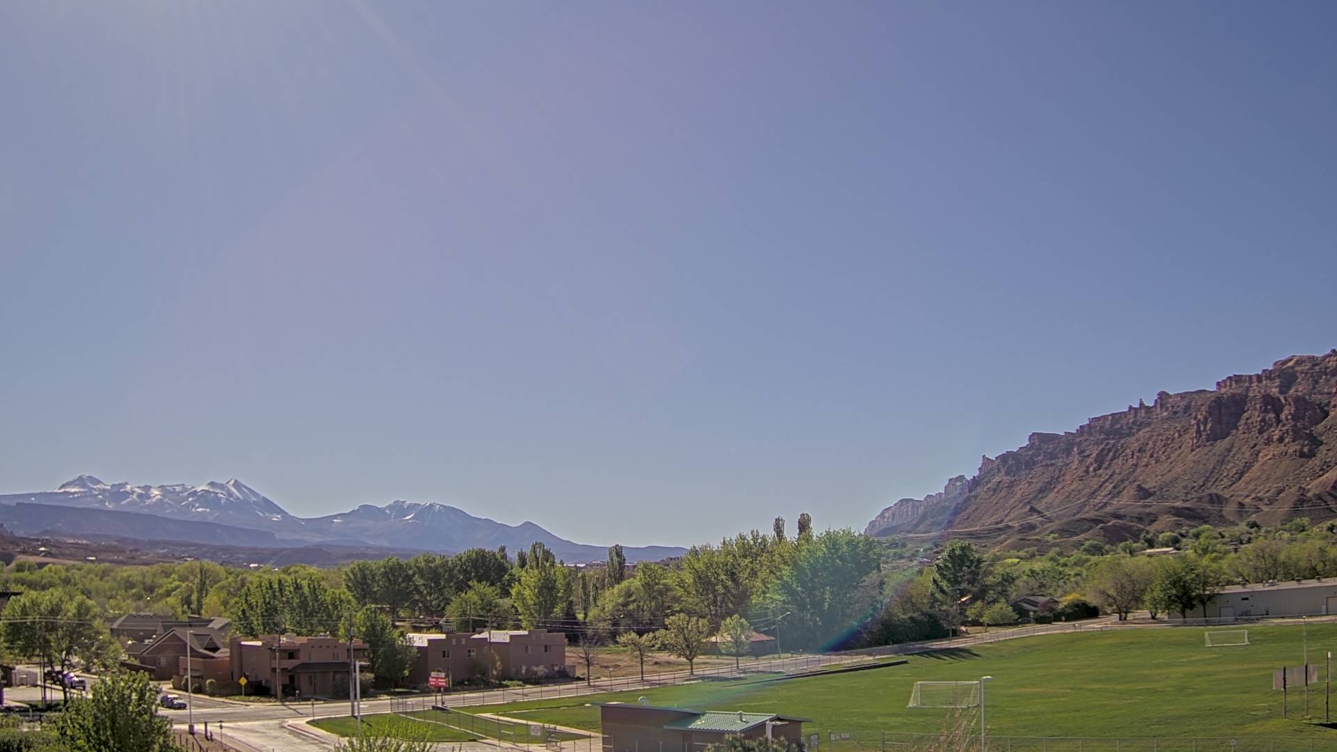 Thumbnail for current weather camera view from Grand County HS in Moab, Utah