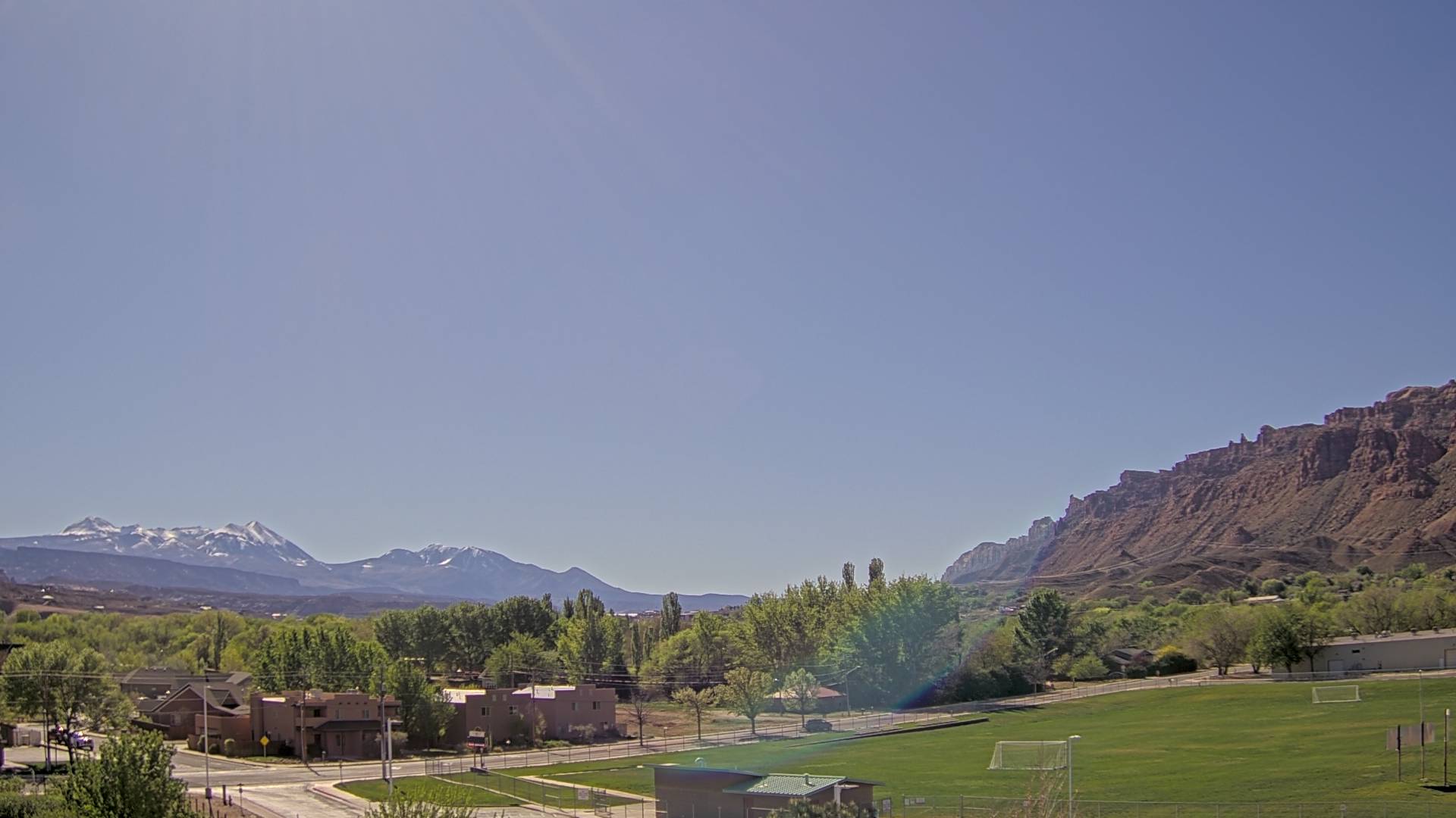 Thumbnail for current weather camera view from Grand County HS in Moab, Utah