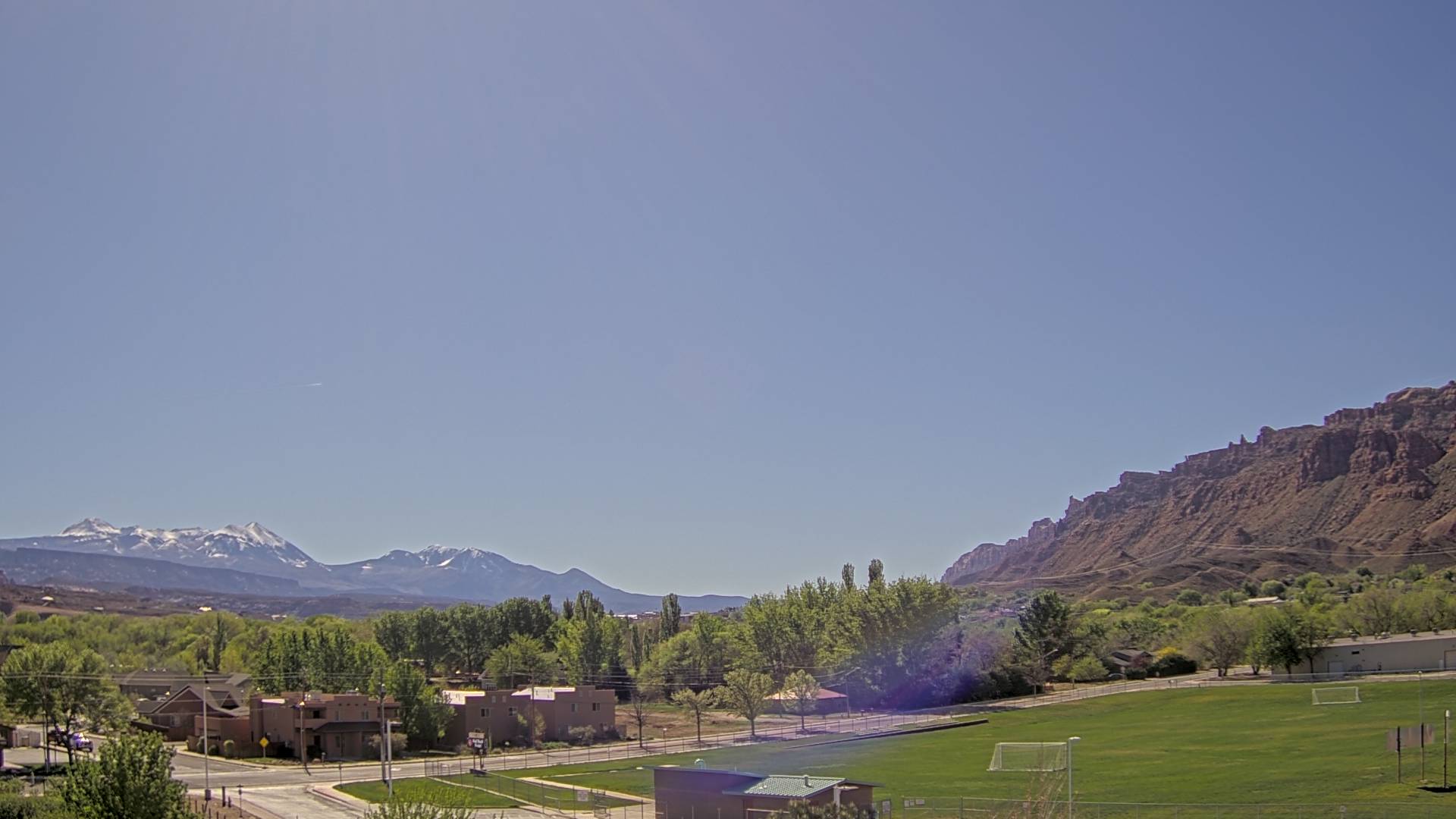 Thumbnail for current weather camera view from Grand County HS in Moab, Utah