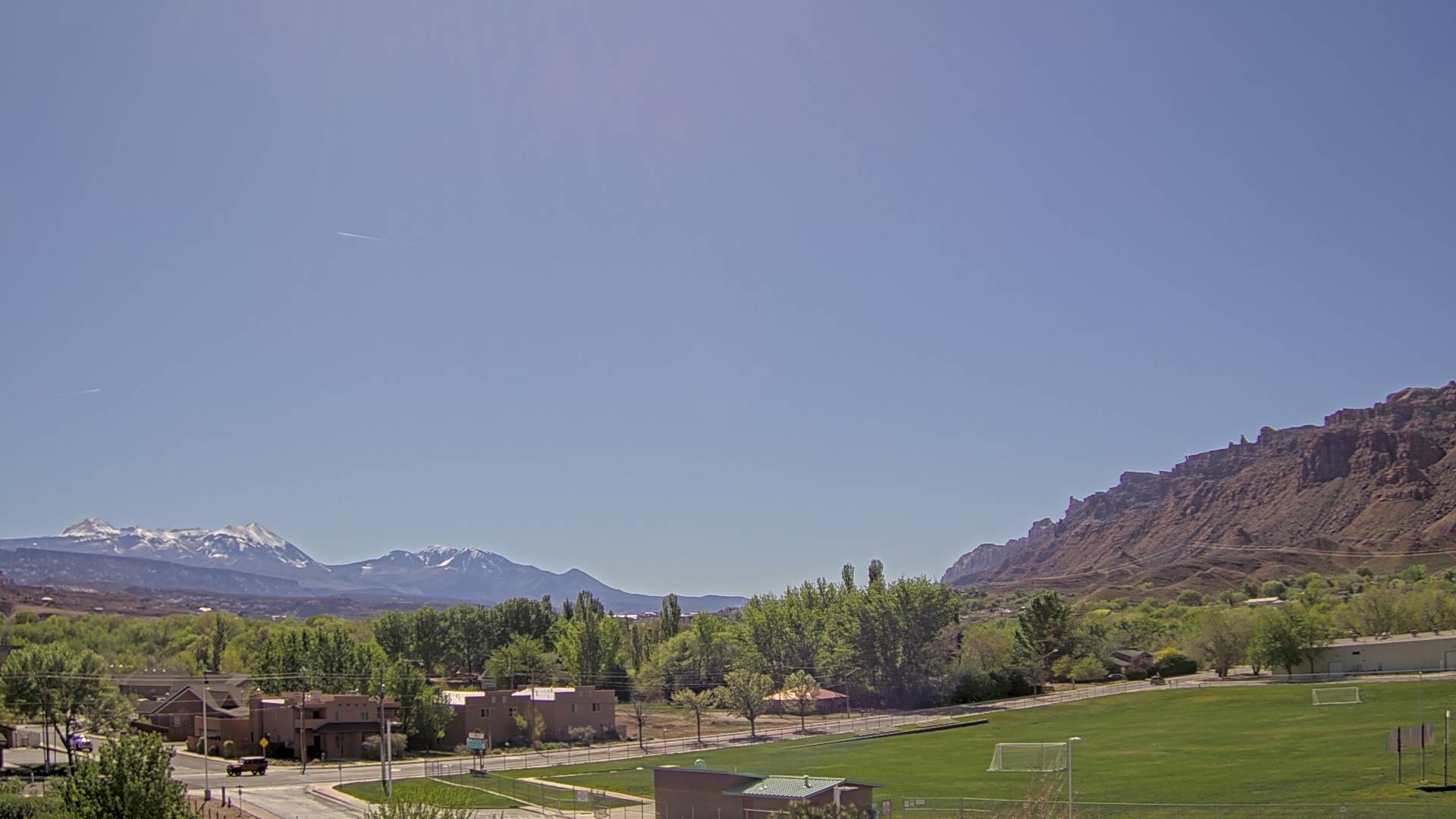 Thumbnail for current weather camera view from Grand County HS in Moab, Utah