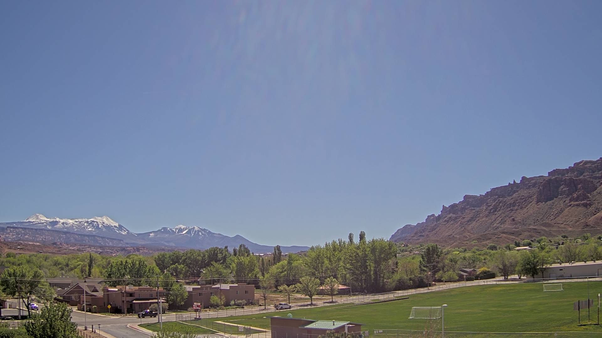 Thumbnail for current weather camera view from Grand County HS in Moab, Utah