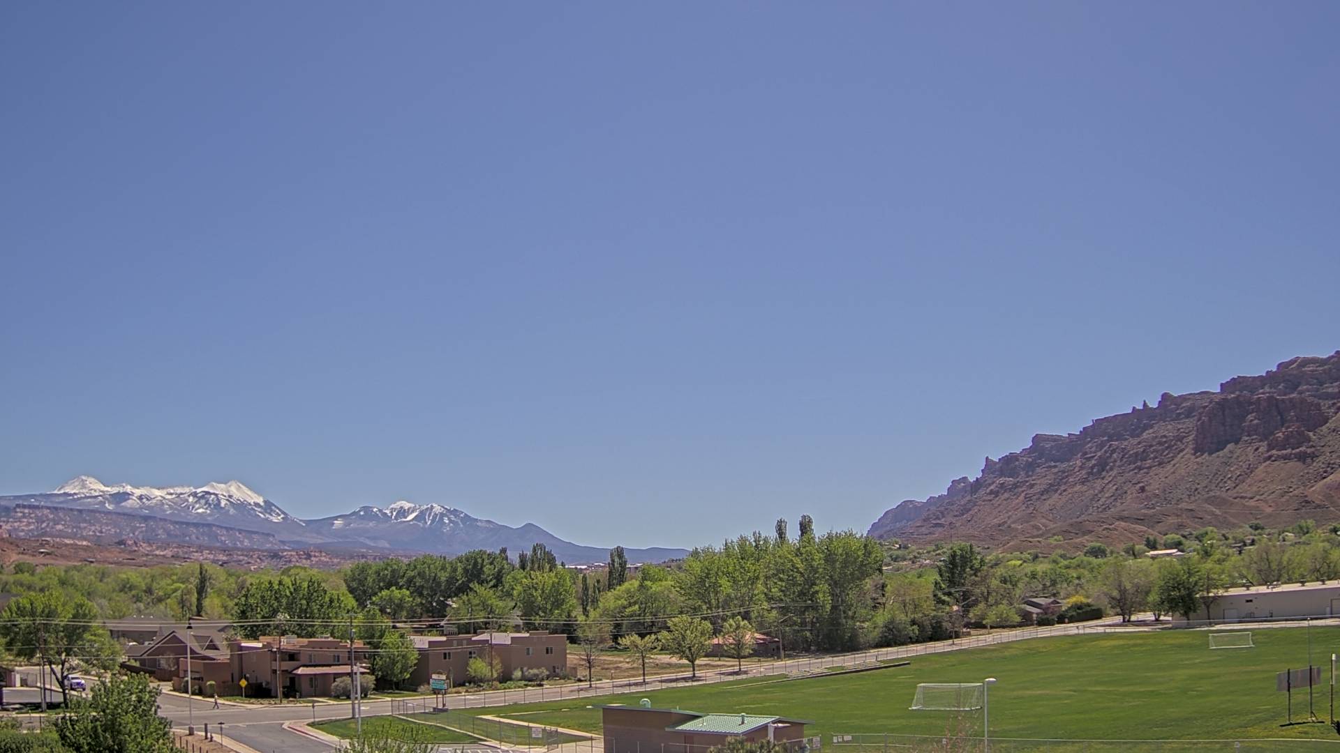 Thumbnail for current weather camera view from Grand County HS in Moab, Utah