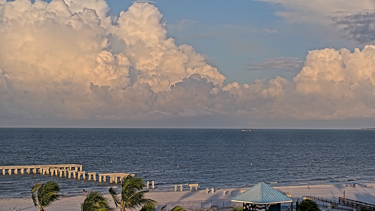 Thumbnail for current weather camera view from Margaritaville Beach Resort in Fort Myers Beach, Florida