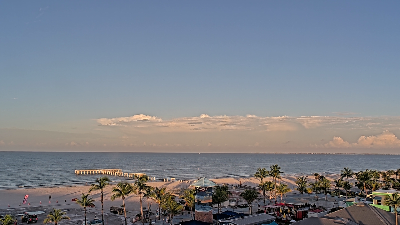 Thumbnail for current weather camera view from Margaritaville Beach Resort in Fort Myers Beach, Florida