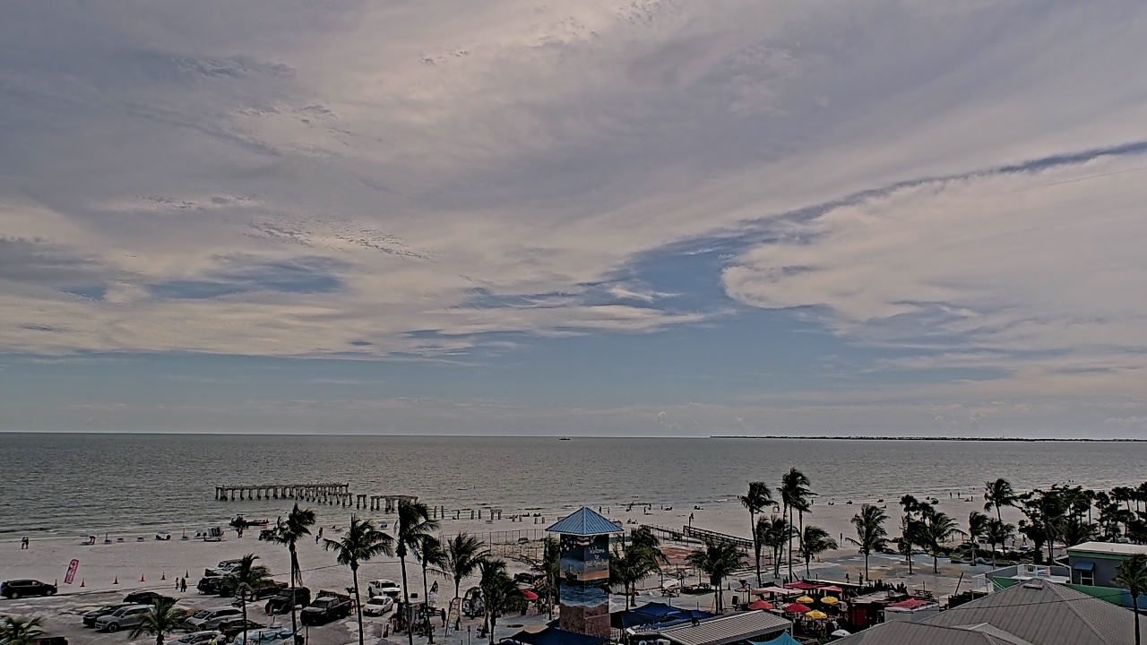 Thumbnail for current weather camera view from Margaritaville Beach Resort in Fort Myers Beach, Florida