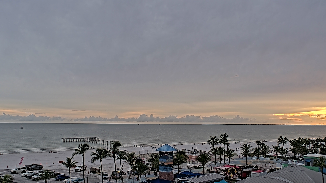 Thumbnail for current weather camera view from Margaritaville Beach Resort in Fort Myers Beach, Florida