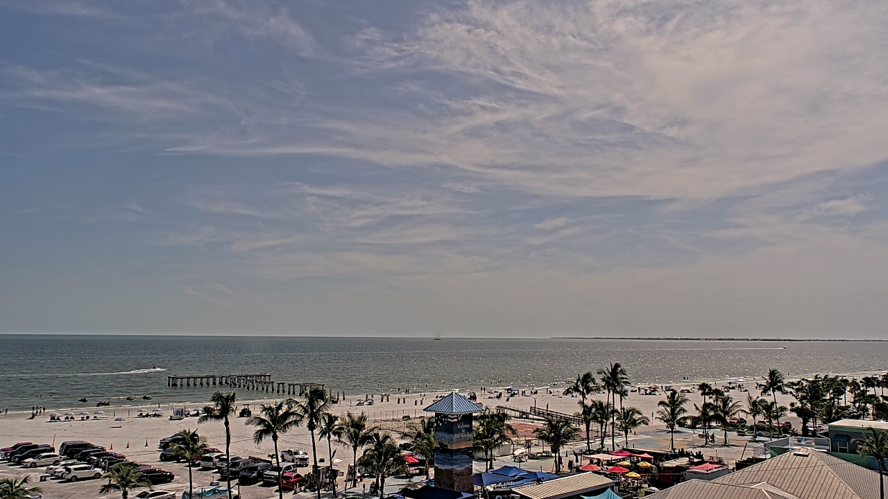 Thumbnail for current weather camera view from Margaritaville Beach Resort in Fort Myers Beach, Florida