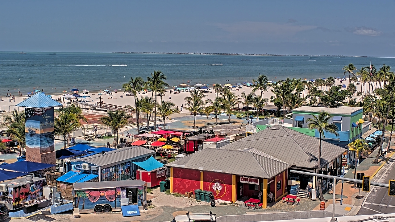 Thumbnail for current weather camera view from Margaritaville Beach Resort in Fort Myers Beach, Florida