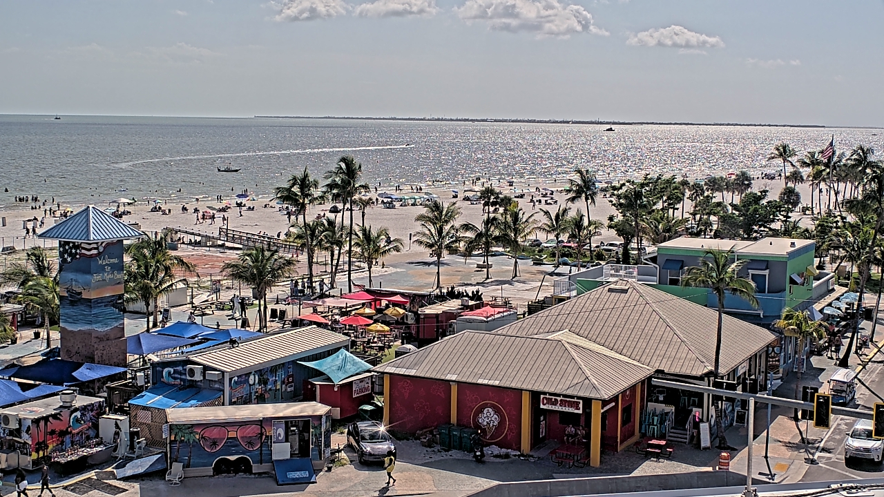 Thumbnail for current weather camera view from Margaritaville Beach Resort in Fort Myers Beach, Florida