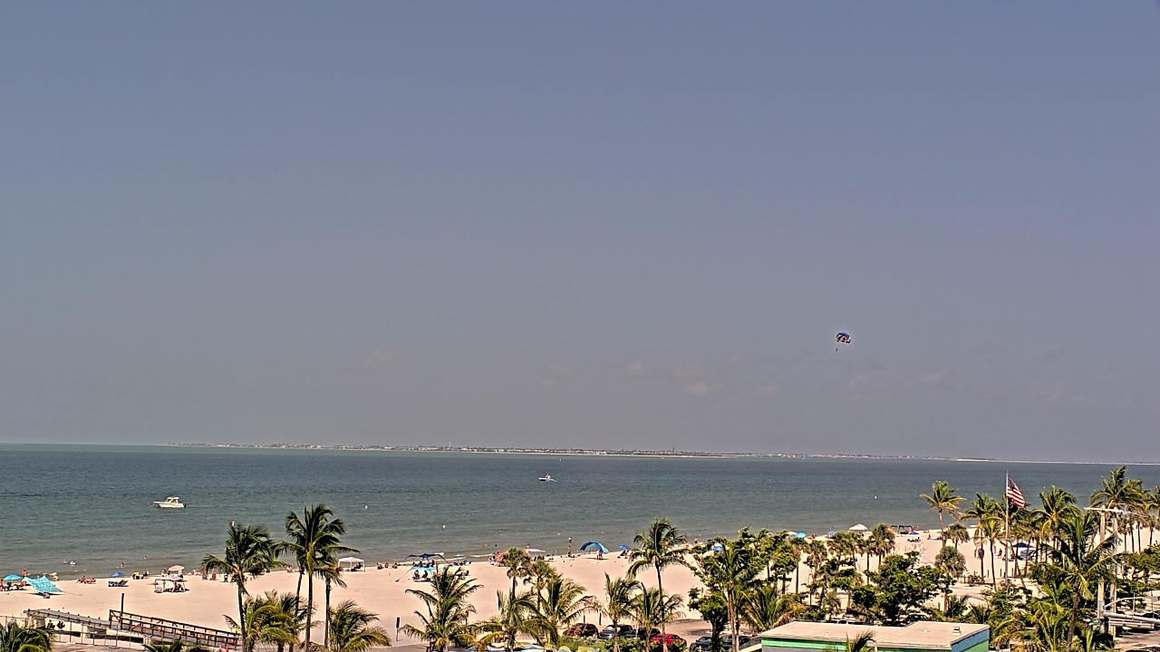 Thumbnail for current weather camera view from Margaritaville Beach Resort in Fort Myers Beach, Florida