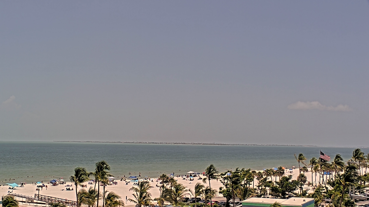 Thumbnail for current weather camera view from Margaritaville Beach Resort in Fort Myers Beach, Florida