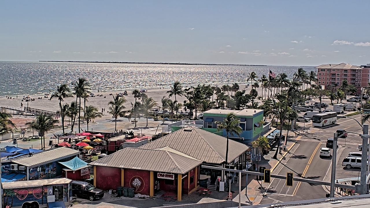 Thumbnail for current weather camera view from Margaritaville Beach Resort in Fort Myers Beach, Florida