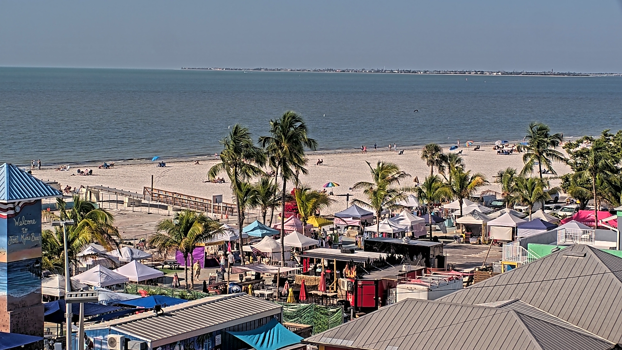 Thumbnail for current weather camera view from Margaritaville Beach Resort in Fort Myers Beach, Florida