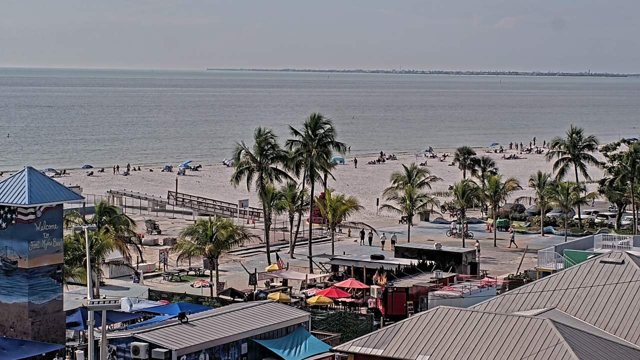 Thumbnail for current weather camera view from Margaritaville Beach Resort in Fort Myers Beach, Florida