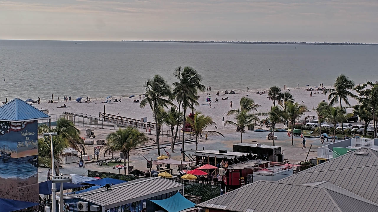 Thumbnail for current weather camera view from Margaritaville Beach Resort in Fort Myers Beach, Florida