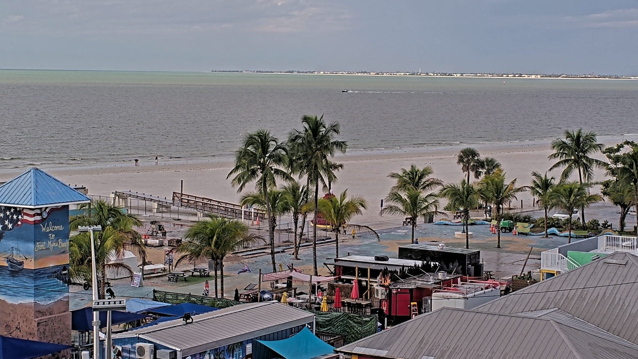 Thumbnail for current weather camera view from Margaritaville Beach Resort in Fort Myers Beach, Florida