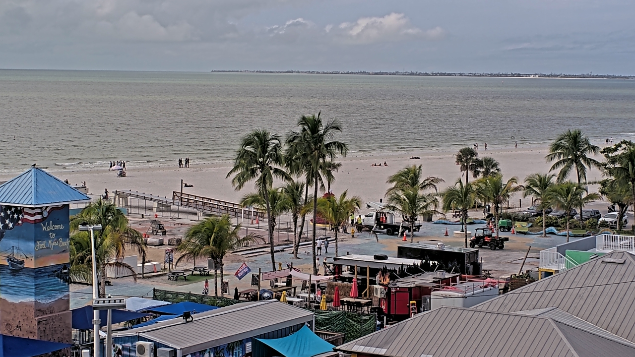 Thumbnail for current weather camera view from Margaritaville Beach Resort in Fort Myers Beach, Florida