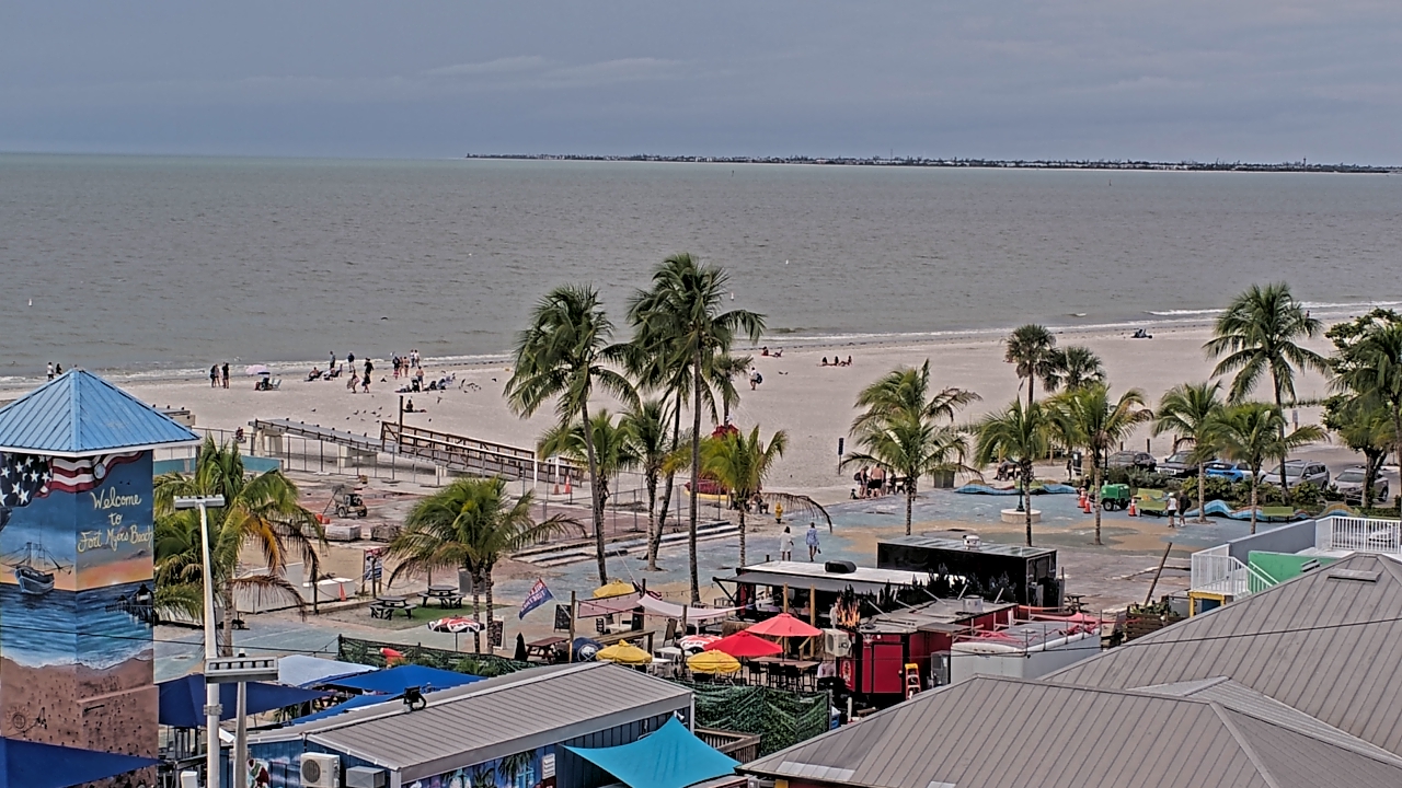 Thumbnail for current weather camera view from Margaritaville Beach Resort in Fort Myers Beach, Florida