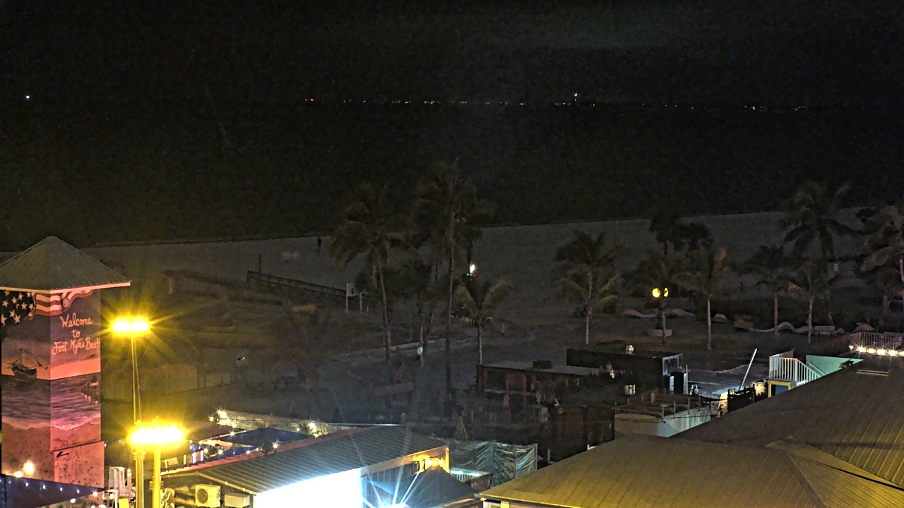 Thumbnail for current weather camera view from Margaritaville Beach Resort in Fort Myers Beach, Florida