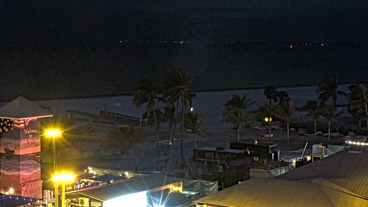 Thumbnail for current weather camera view from Margaritaville Beach Resort in Fort Myers Beach, Florida