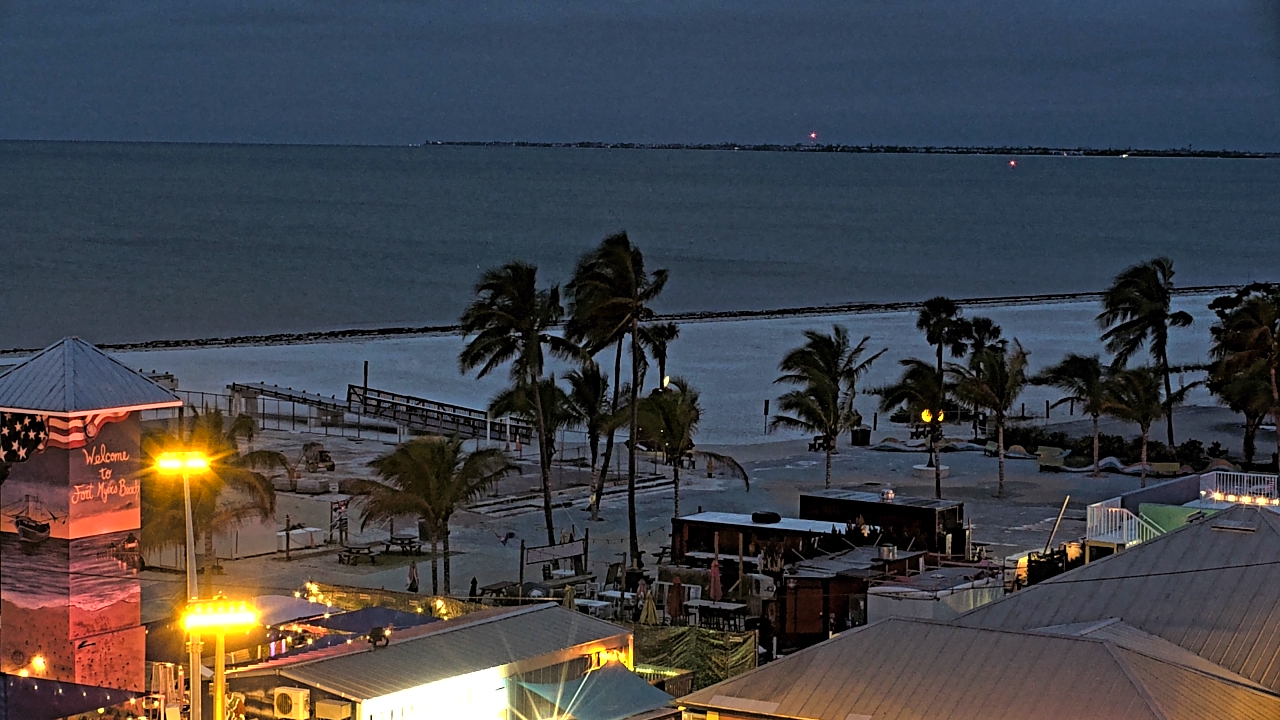 Thumbnail for current weather camera view from Margaritaville Beach Resort in Fort Myers Beach, Florida