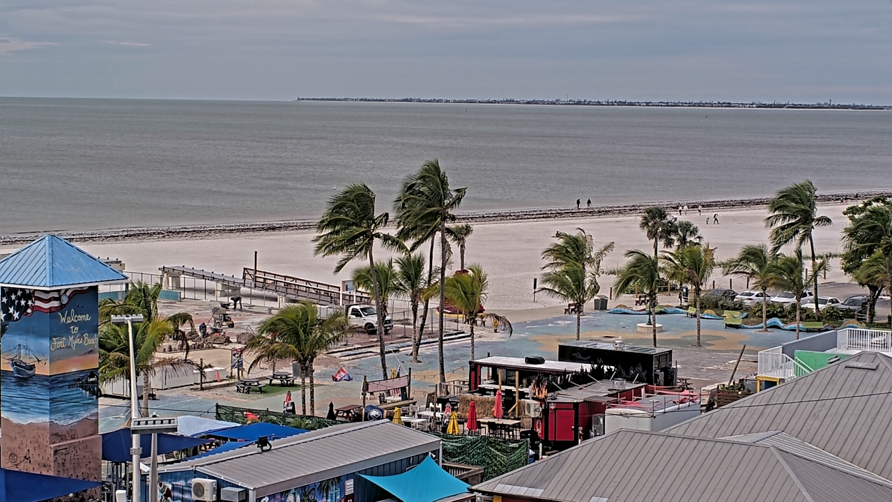 Thumbnail for current weather camera view from Margaritaville Beach Resort in Fort Myers Beach, Florida