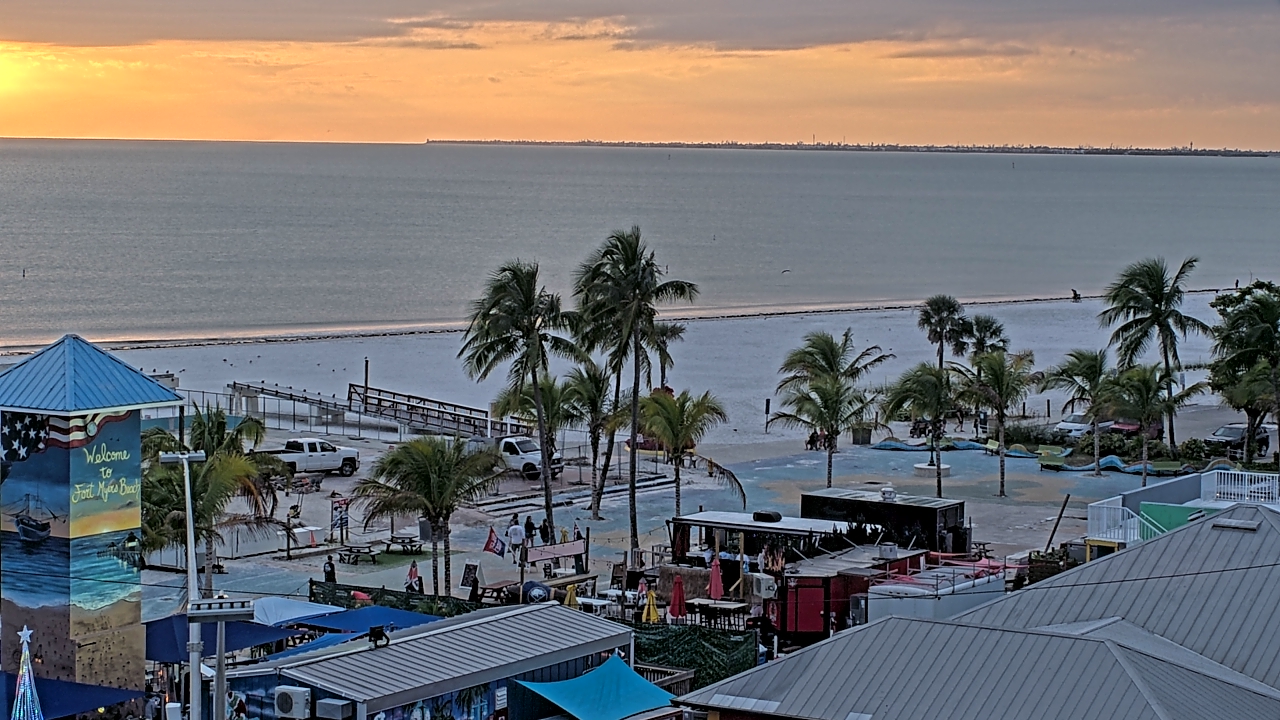Thumbnail for current weather camera view from Margaritaville Beach Resort in Fort Myers Beach, Florida