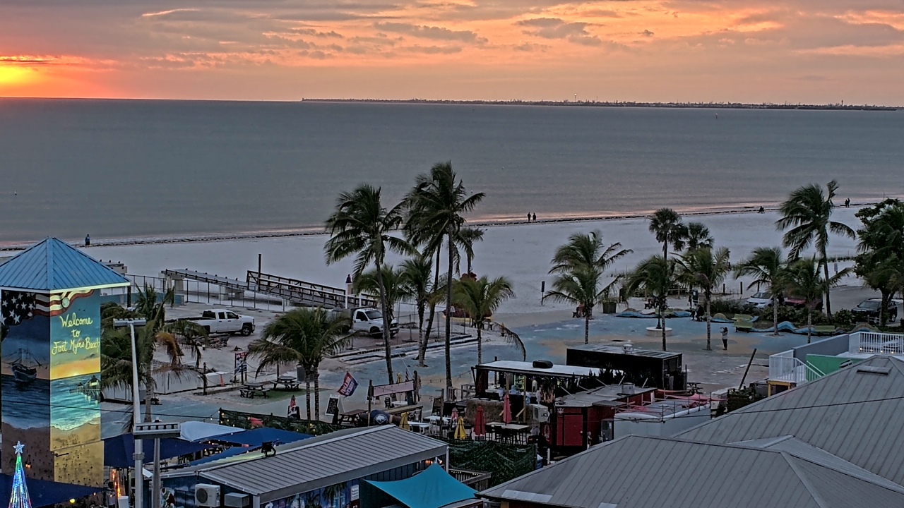 Thumbnail for current weather camera view from Margaritaville Beach Resort in Fort Myers Beach, Florida