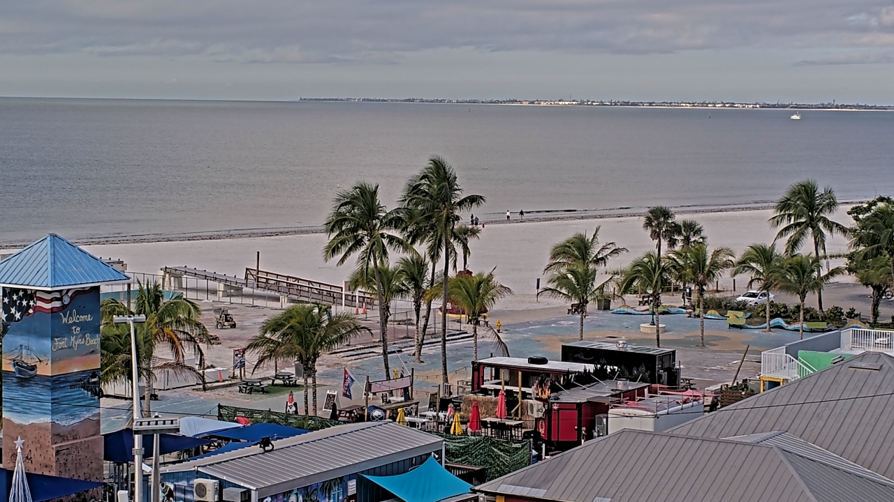 Thumbnail for current weather camera view from Margaritaville Beach Resort in Fort Myers Beach, Florida