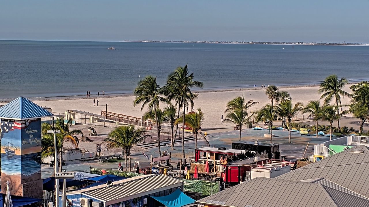 Thumbnail for current weather camera view from Margaritaville Beach Resort in Fort Myers Beach, Florida