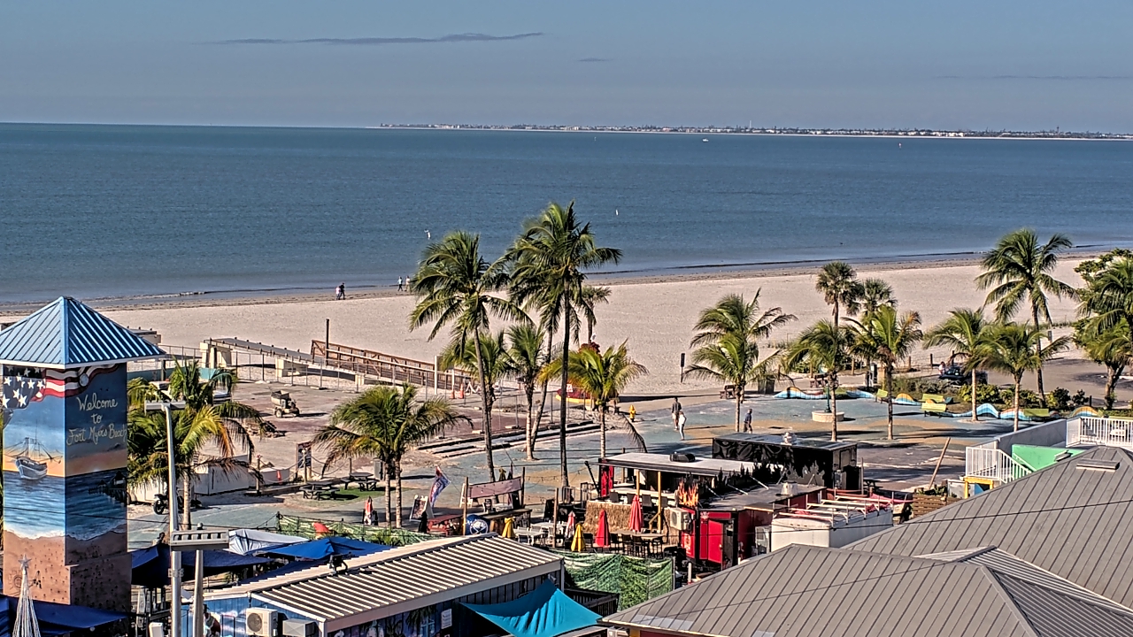 Thumbnail for current weather camera view from Margaritaville Beach Resort in Fort Myers Beach, Florida