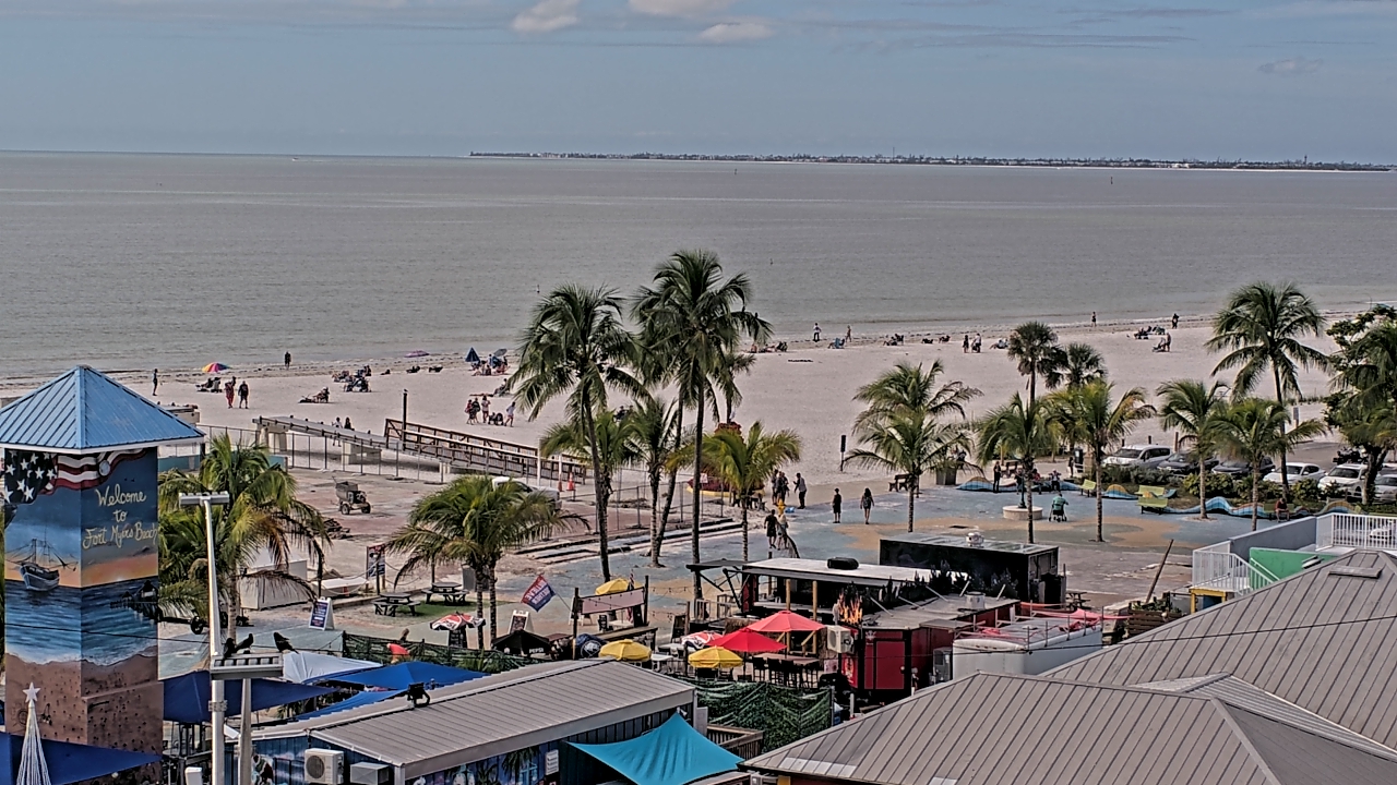 Thumbnail for current weather camera view from Margaritaville Beach Resort in Fort Myers Beach, Florida