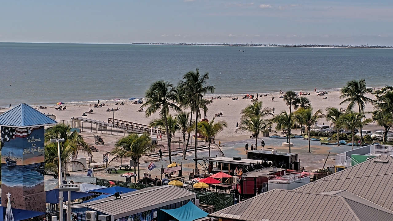 Thumbnail for current weather camera view from Margaritaville Beach Resort in Fort Myers Beach, Florida