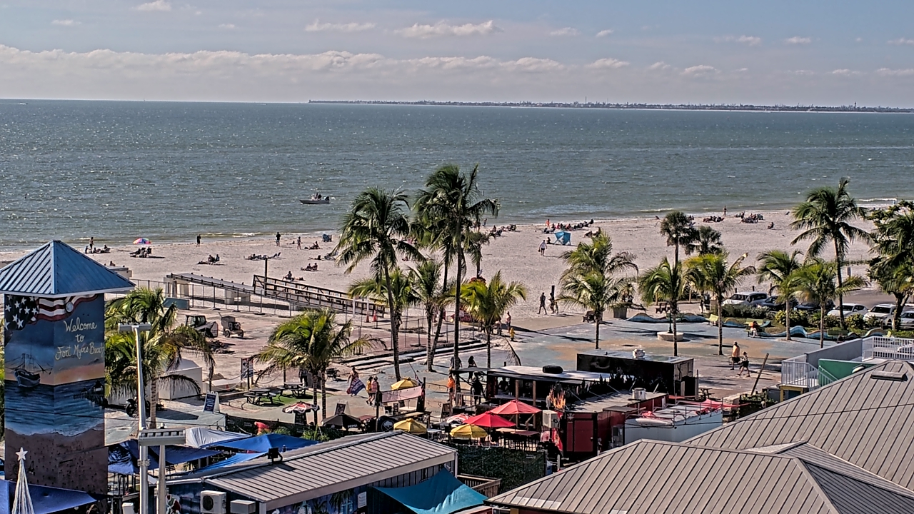 Thumbnail for current weather camera view from Margaritaville Beach Resort in Fort Myers Beach, Florida