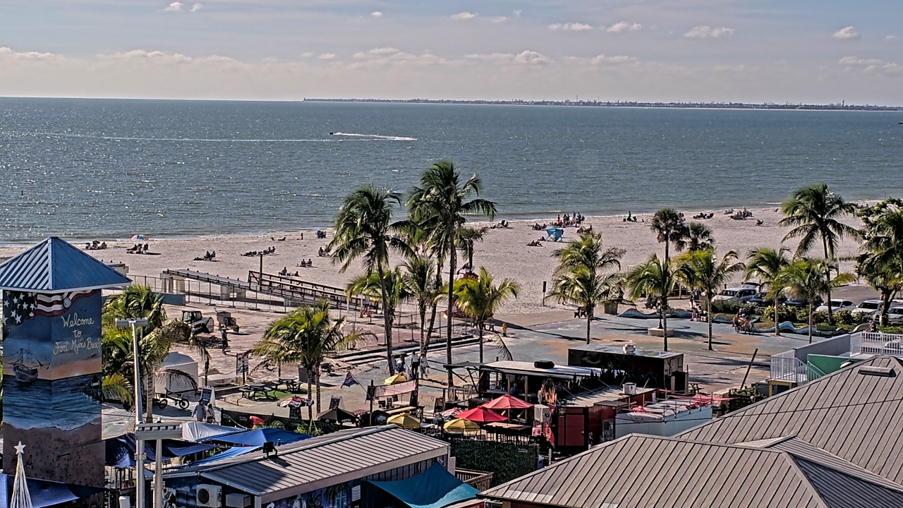 Thumbnail for current weather camera view from Margaritaville Beach Resort in Fort Myers Beach, Florida