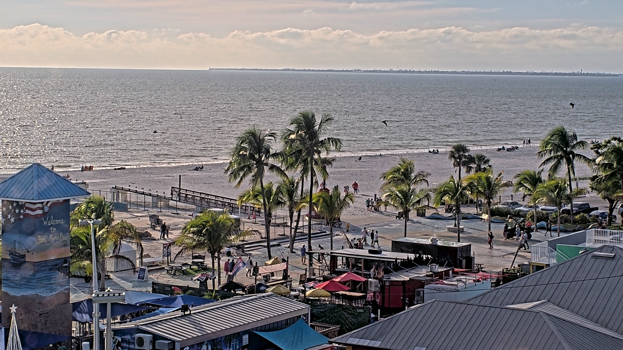 Thumbnail for current weather camera view from Margaritaville Beach Resort in Fort Myers Beach, Florida