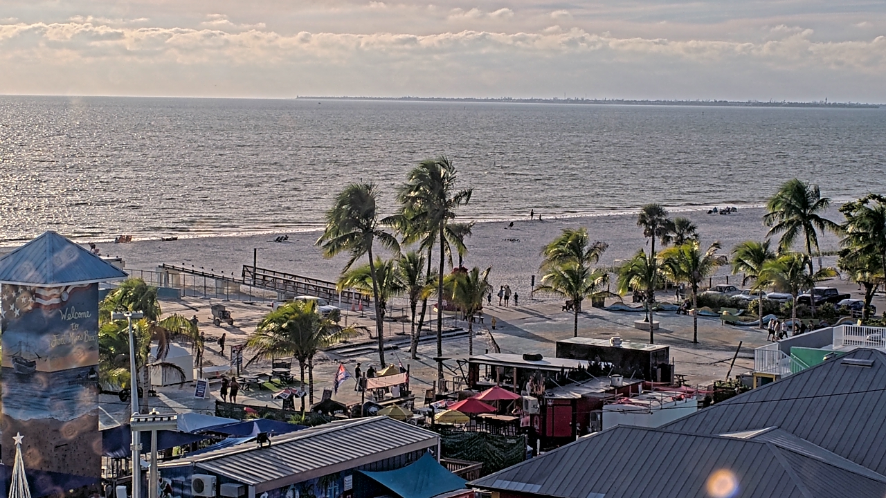 Thumbnail for current weather camera view from Margaritaville Beach Resort in Fort Myers Beach, Florida