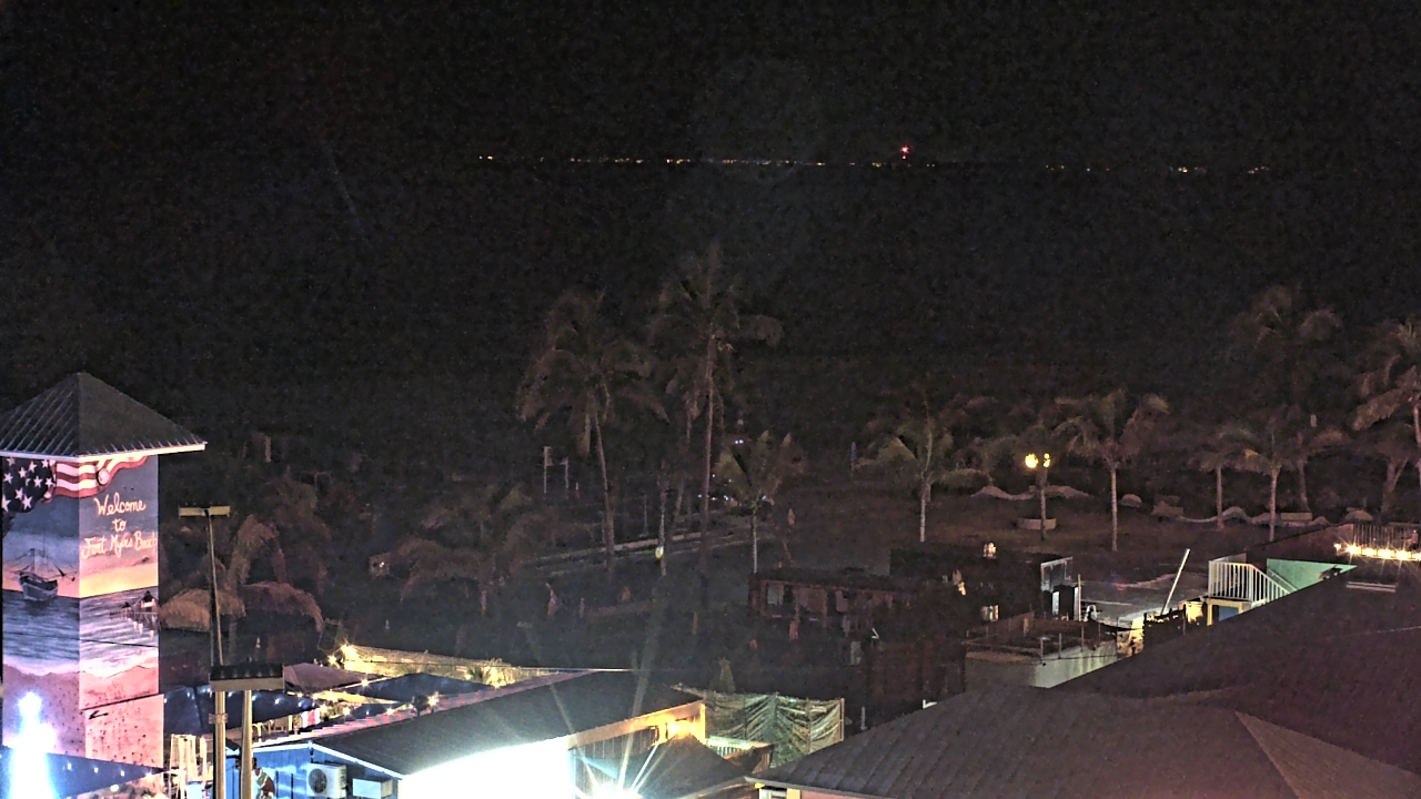 Thumbnail for current weather camera view from Margaritaville Beach Resort in Fort Myers Beach, Florida