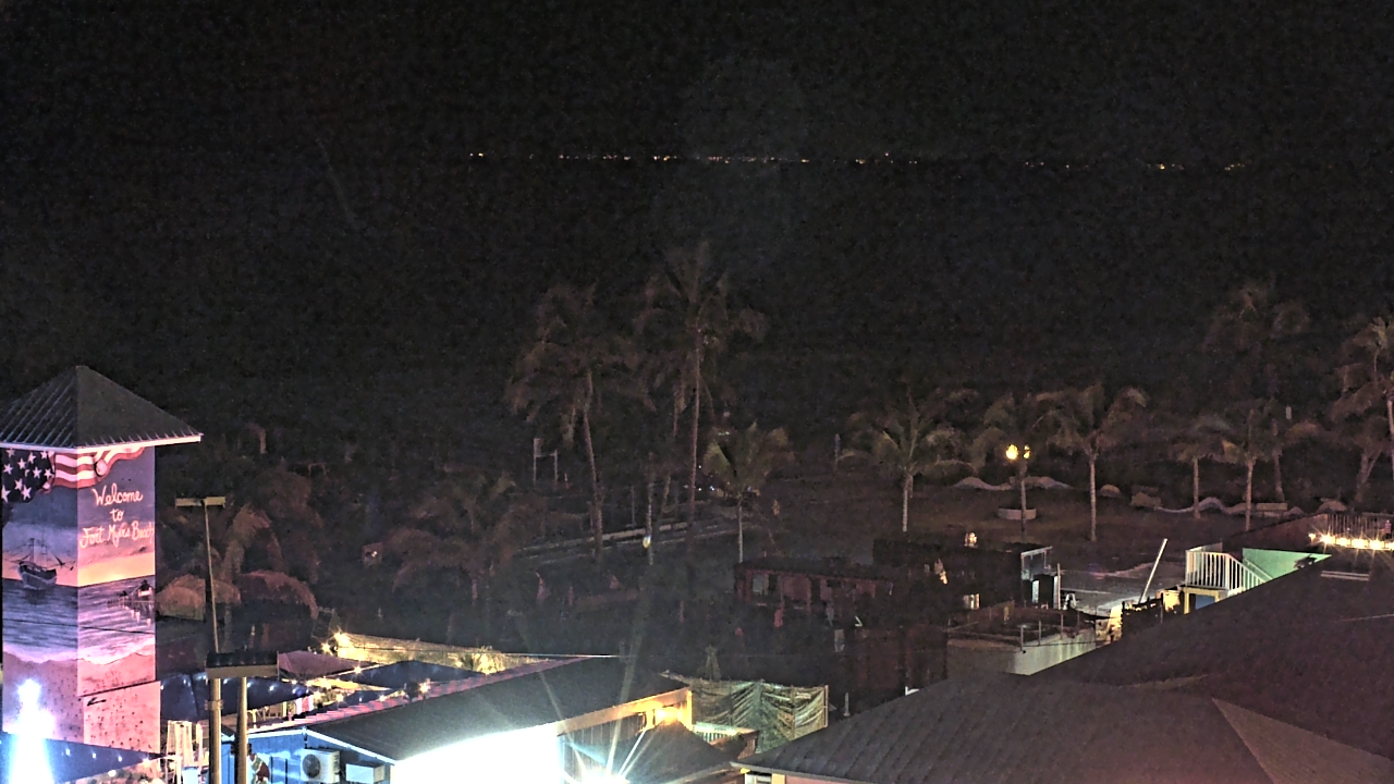 Thumbnail for current weather camera view from Margaritaville Beach Resort in Fort Myers Beach, Florida