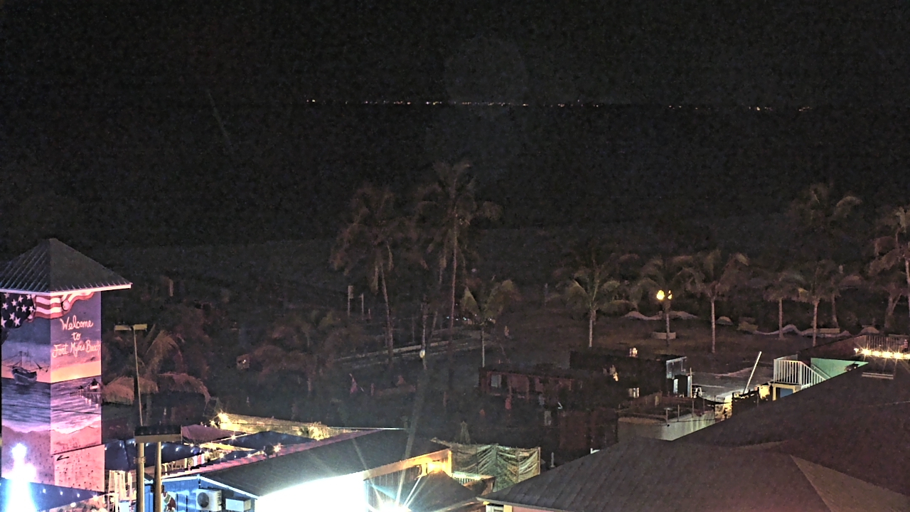 Thumbnail for current weather camera view from Margaritaville Beach Resort in Fort Myers Beach, Florida