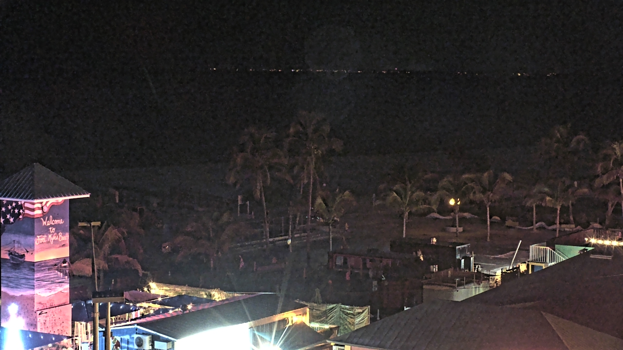Thumbnail for current weather camera view from Margaritaville Beach Resort in Fort Myers Beach, Florida