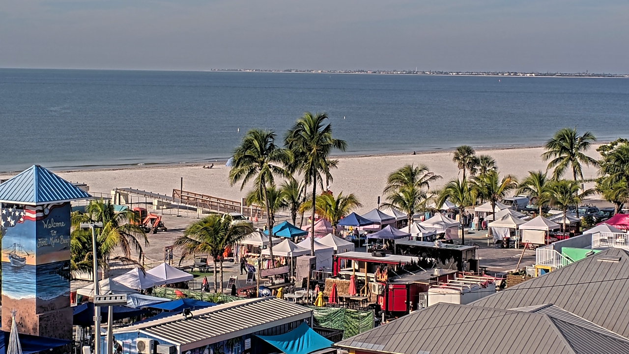 Thumbnail for current weather camera view from Margaritaville Beach Resort in Fort Myers Beach, Florida