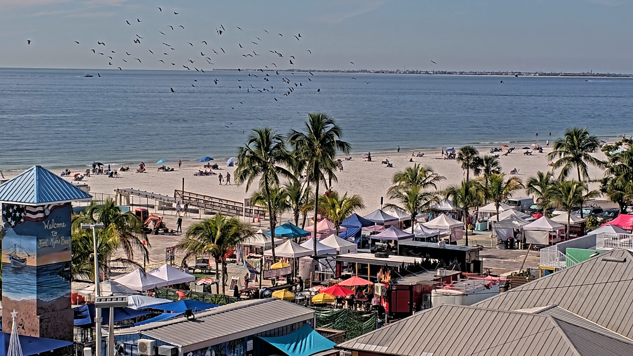 Thumbnail for current weather camera view from Margaritaville Beach Resort in Fort Myers Beach, Florida