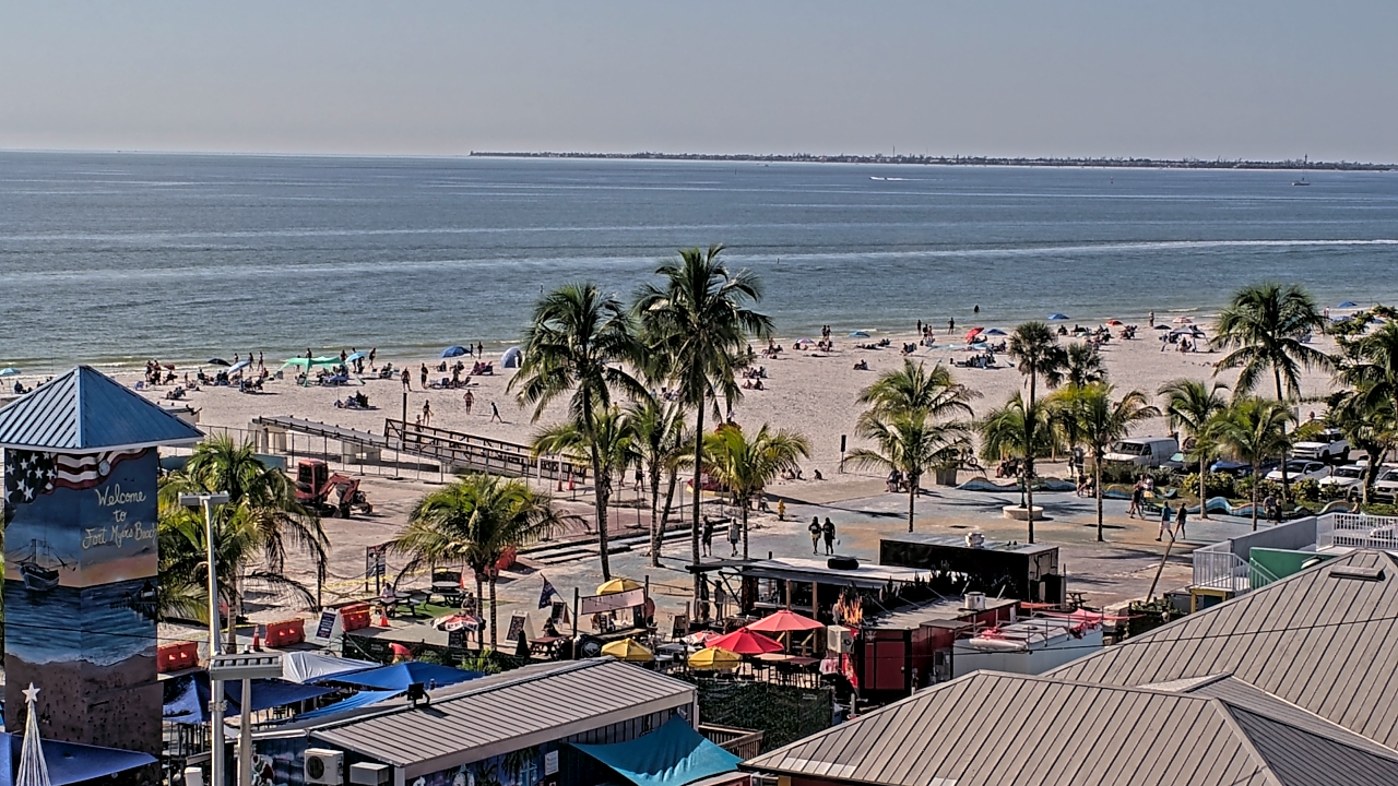 Thumbnail for current weather camera view from Margaritaville Beach Resort in Fort Myers Beach, Florida