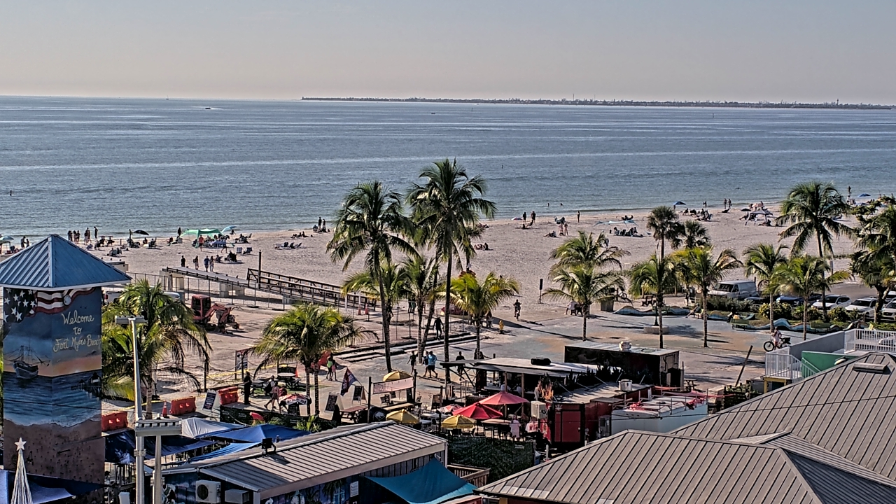 Thumbnail for current weather camera view from Margaritaville Beach Resort in Fort Myers Beach, Florida