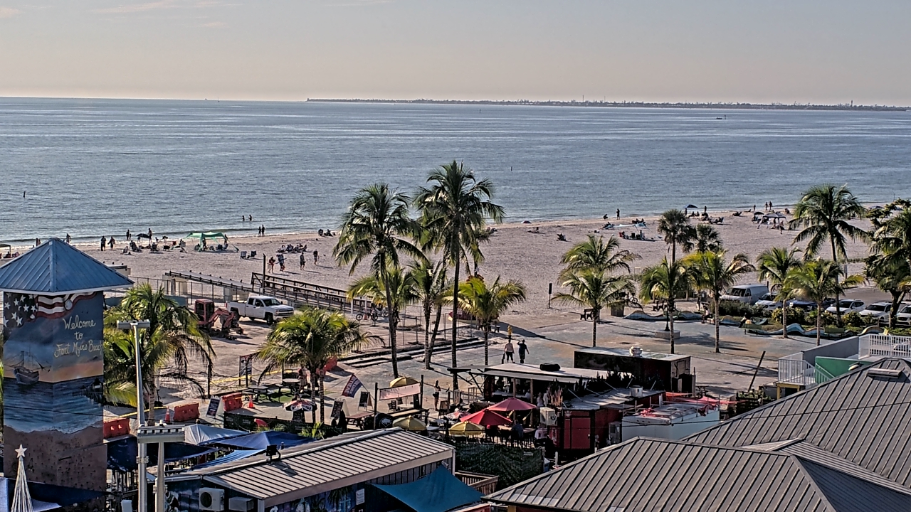 Thumbnail for current weather camera view from Margaritaville Beach Resort in Fort Myers Beach, Florida
