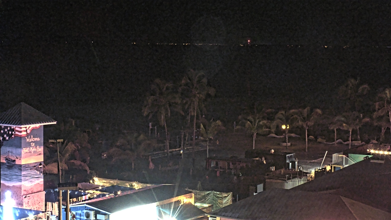 Thumbnail for current weather camera view from Margaritaville Beach Resort in Fort Myers Beach, Florida