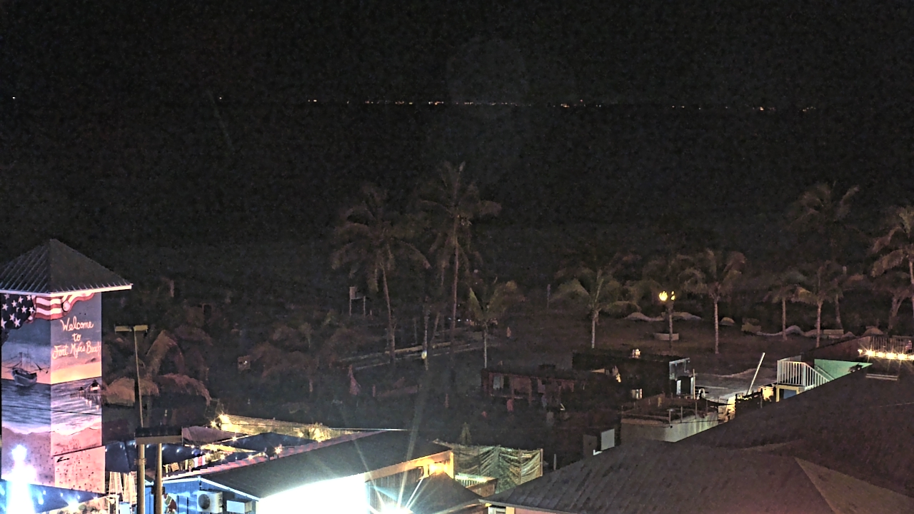 Thumbnail for current weather camera view from Margaritaville Beach Resort in Fort Myers Beach, Florida