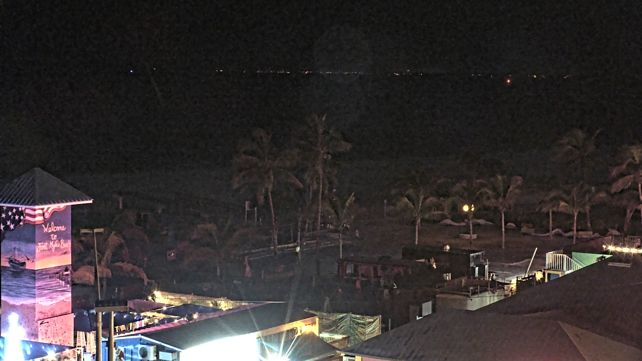 Thumbnail for current weather camera view from Margaritaville Beach Resort in Fort Myers Beach, Florida